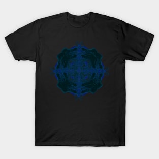 Blues gothic pattern T-Shirt